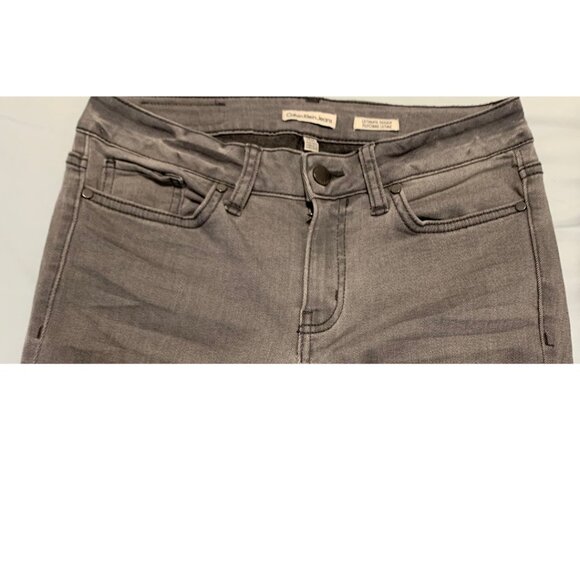 Calvin Klein Ultimate Skinny Jeans Gray - Picture 9 of 10